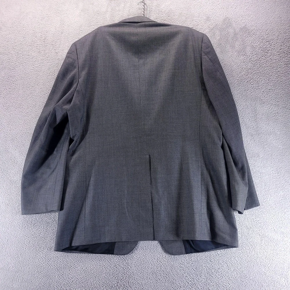 VTG J Press Suit Mens 43R 37x27 Gray Wool Classic Fit 2 Piece Pressidential USA